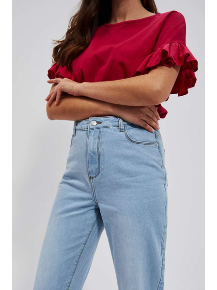 Moodo Ženske jeans hlače Moodo – modre
