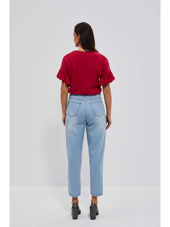 Moodo Ženske jeans hlače Moodo – modre