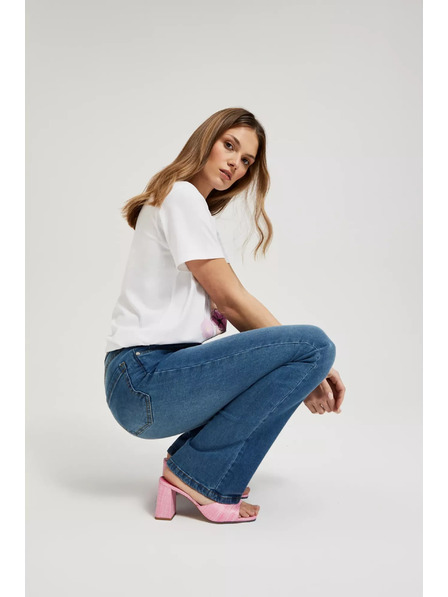 Moodo Ženske jeans hlače Moodo – modre