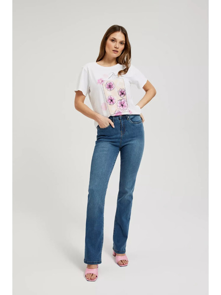 Moodo Ženske jeans hlače Moodo – modre