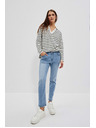 Moodo Ženske jeans hlače Moodo – svetlo modre