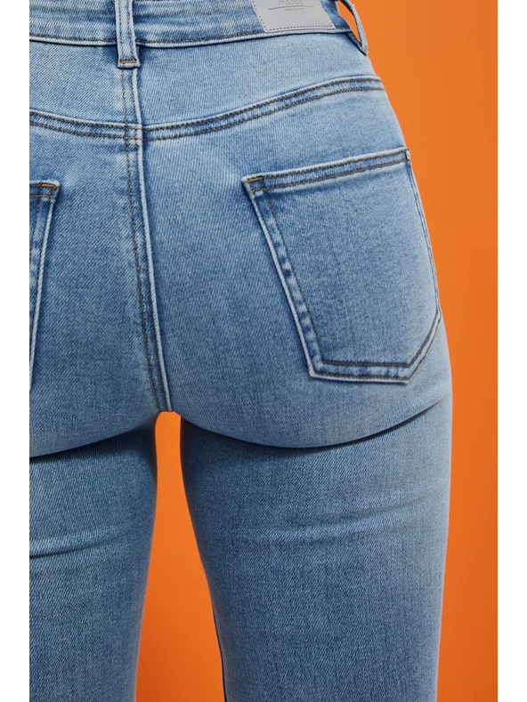 Moodo Ženske jeans hlače Moodo – modre