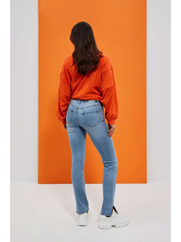 Moodo Ženske jeans hlače Moodo – modre