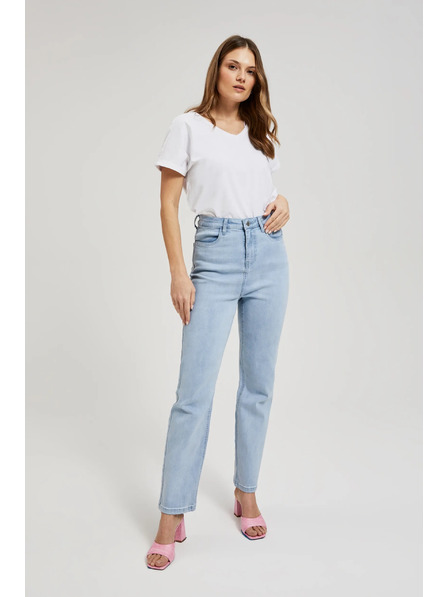 Moodo Ženske jeans hlače Moodo – svetlo modre