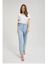 Moodo Ženske jeans hlače Moodo – svetlo modre