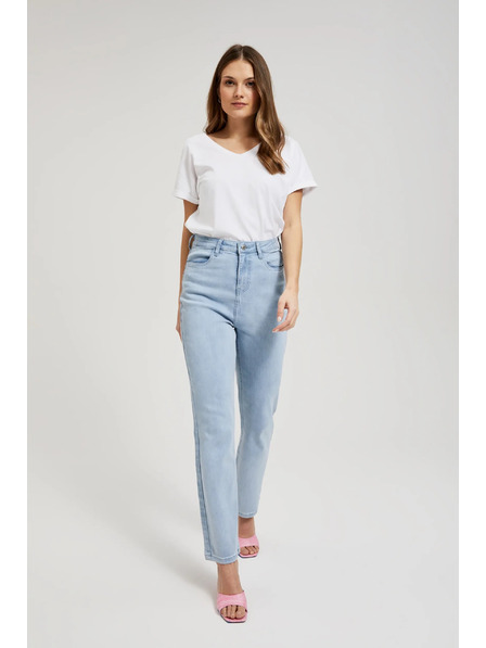 Moodo Ženske jeans hlače Moodo – svetlo modre