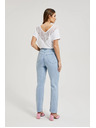 Moodo Ženske jeans hlače Moodo – svetlo modre