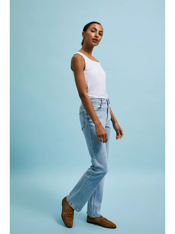 Moodo Ženske jeans hlače Moodo – svetlo modre
