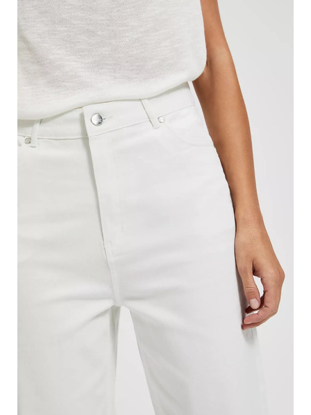 Moodo Ženske jeans hlače Moodo – off white