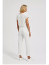 Moodo Ženske jeans hlače Moodo – off white