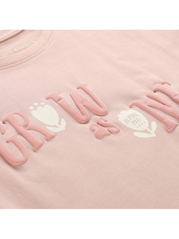 ALPINE PRO Ženska bombažna majica ALPINE PRO SUMEKA peach whip različica pb