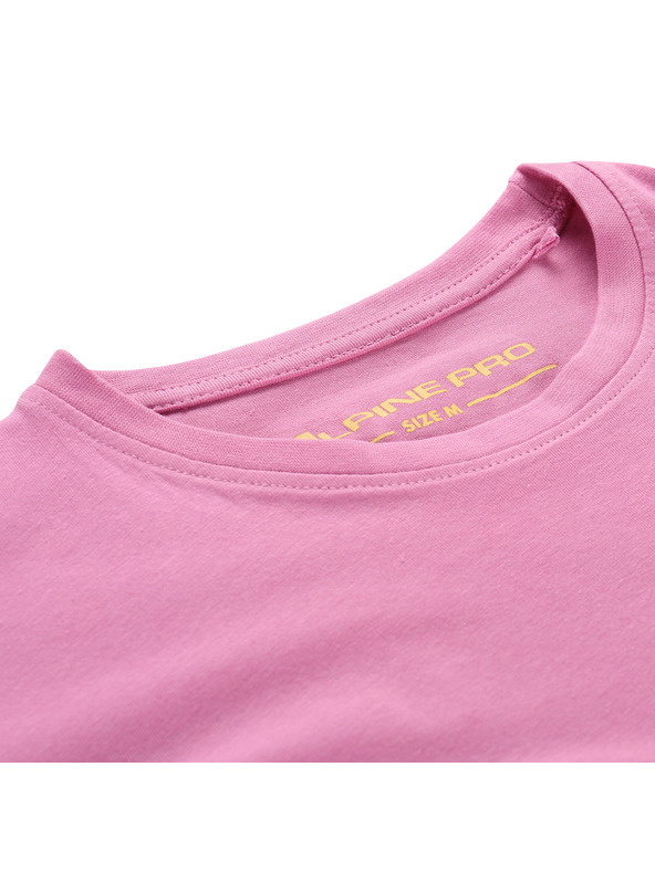 ALPINE PRO Ženska bombažna majica ALPINE PRO SUMEKA cyclamen različica pa