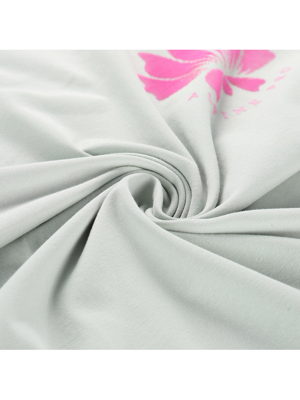 ALPINE PRO Ženska bombažna majica ALPINE PRO SUMEKA pale aqua različica pa