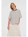 Moodo Ženska črtasta majica Moodo