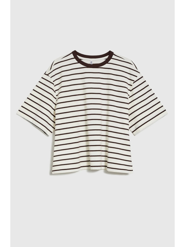 Moodo Ženska črtasta majica Moodo