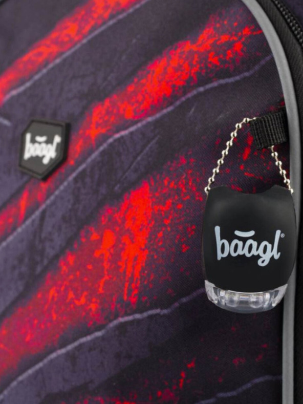 BAAGL  Siva 3 kompleti core lava: nahrbtnik, peresnica, torba Baagl