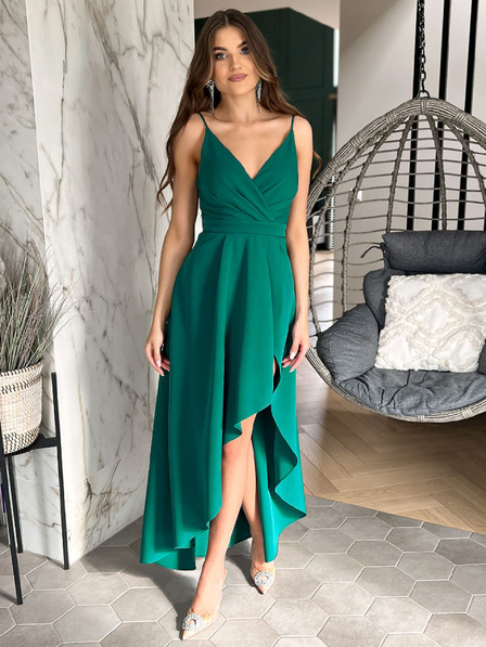Edoti Zelene maxi obleke LOVE