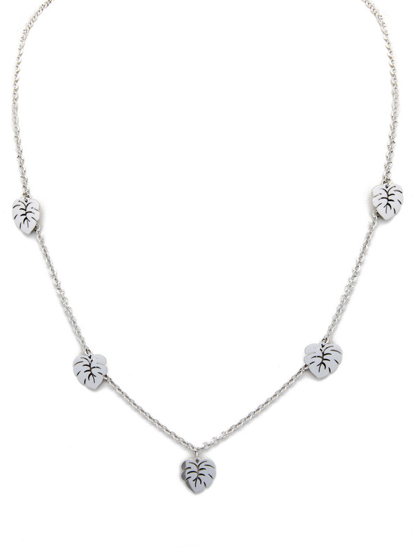 Edoti Ogrlica EDOTI - srebrna EDOTI