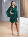 Edoti FREYA mini obleka - zelena