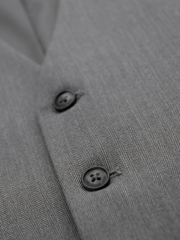 Ombre Clothing Elegantni moški svetlo sivi suknjič SLIM FIT