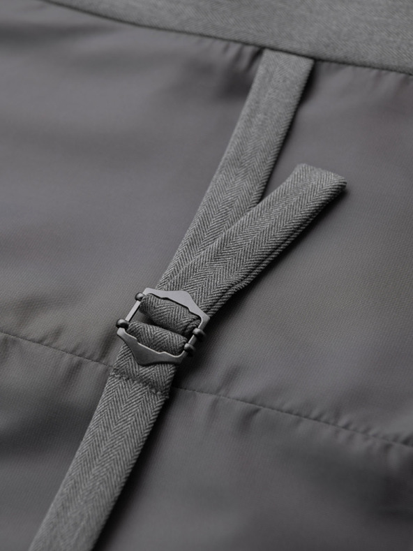 Ombre Clothing Elegantni moški svetlo sivi suknjič SLIM FIT