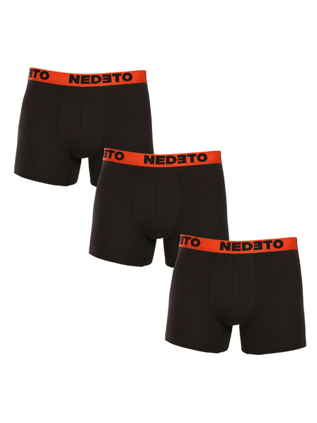 Nedeto Komplet treh - moške boksarice Nedeto črne