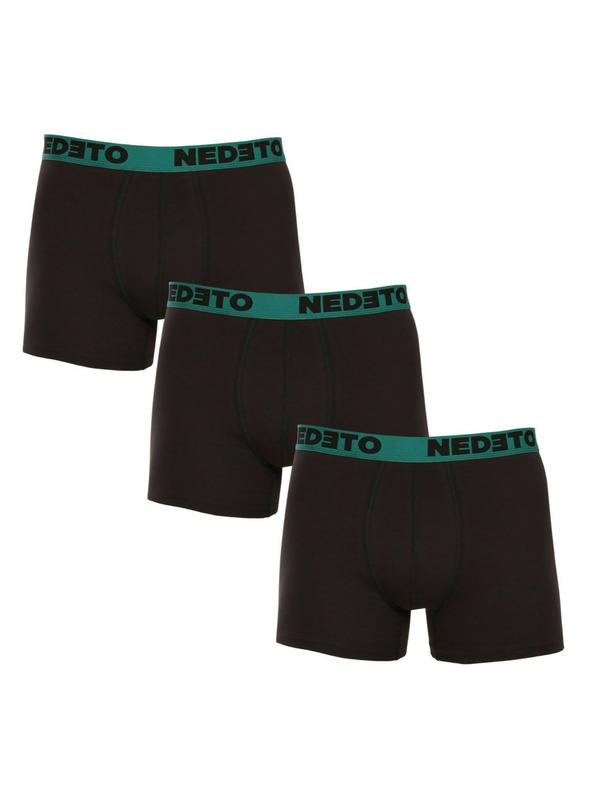 Nedeto Komplet treh - moške boksarice Nedeto črne