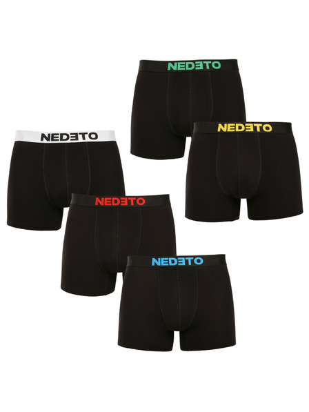 Nedeto Komplet petih - moške boksarice Nedeto črne