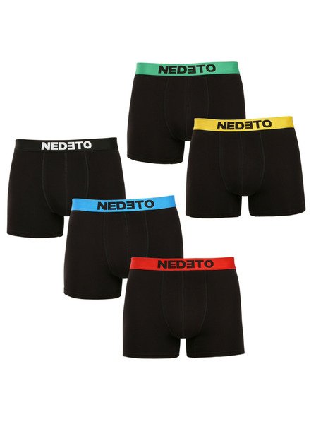 Nedeto Komplet petih - moške boksarice Nedeto črne