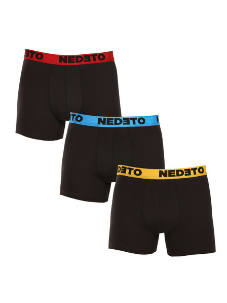 Nedeto Komplet treh - moške boksarice Nedeto črne