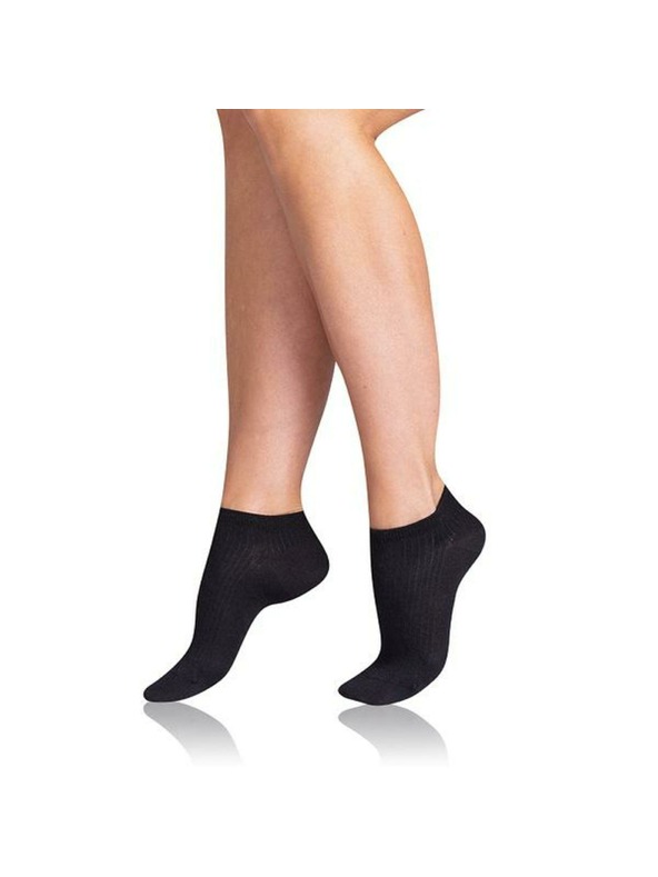 Bellinda Ženske nogavice iz modala - črna