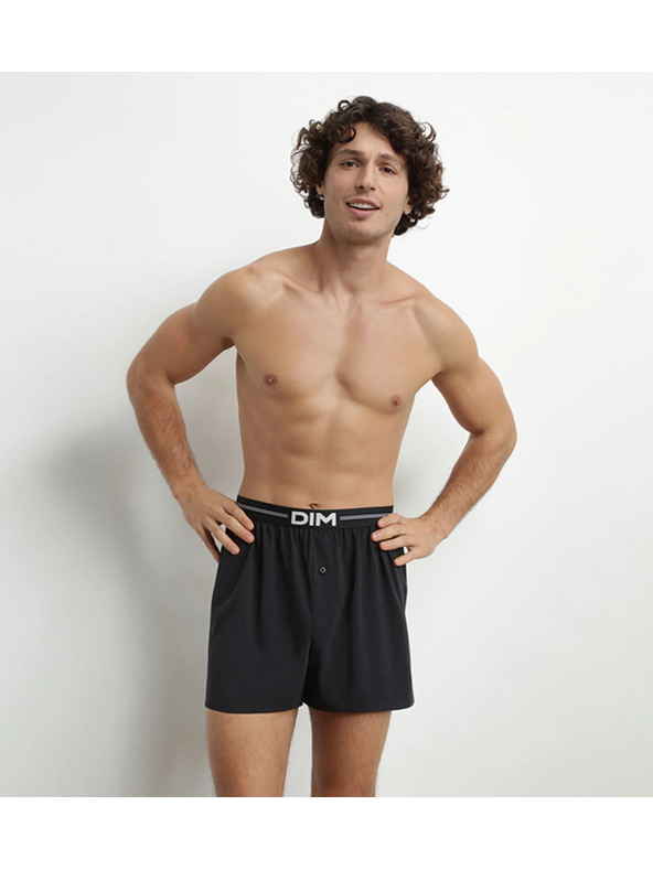 DIM Moške ohlapne boksarice - črna