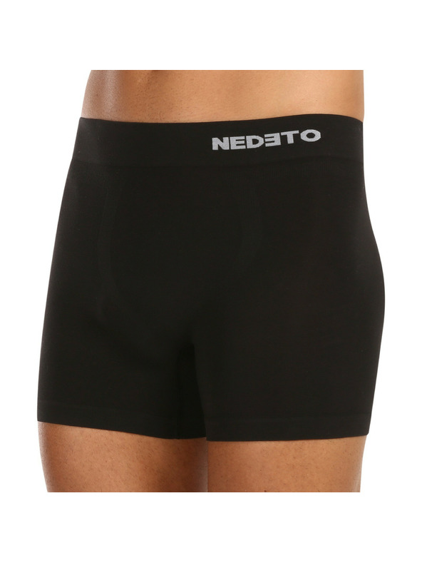 Nedeto Moške boksarice Nedeto brez šivov bambusove črne