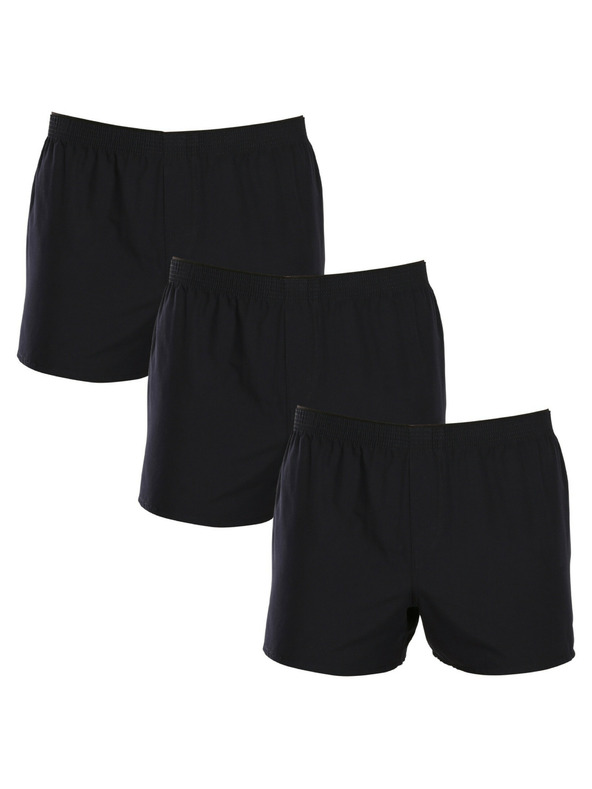 Nedeto Komplet treh - moške spodnje hlače Nedeto temno modre