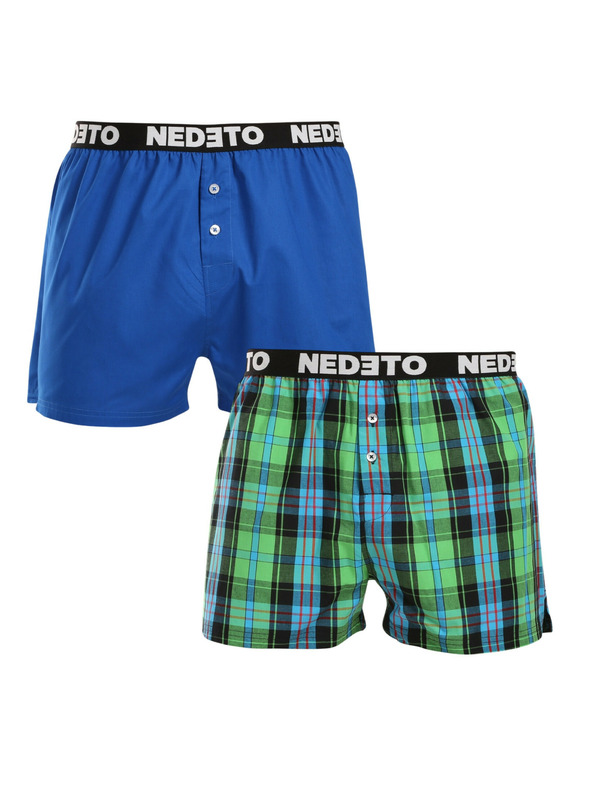 Nedeto Komplet dveh - moške spodnje hlače Nedeto večbarvne