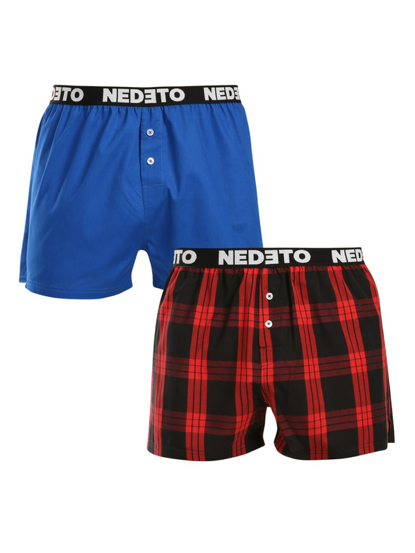 Nedeto Komplet dveh - moške spodnje hlače Nedeto večbarvne