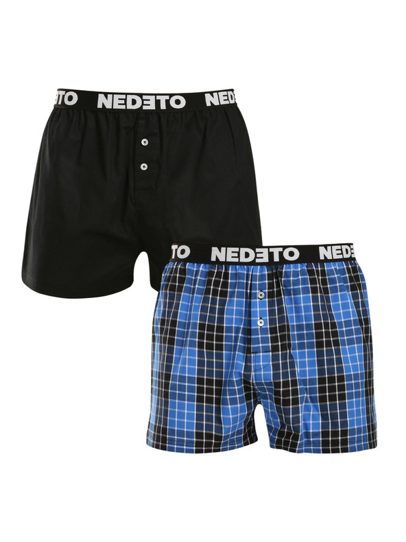 Nedeto Komplet dveh - moške spodnje hlače Nedeto večbarvne