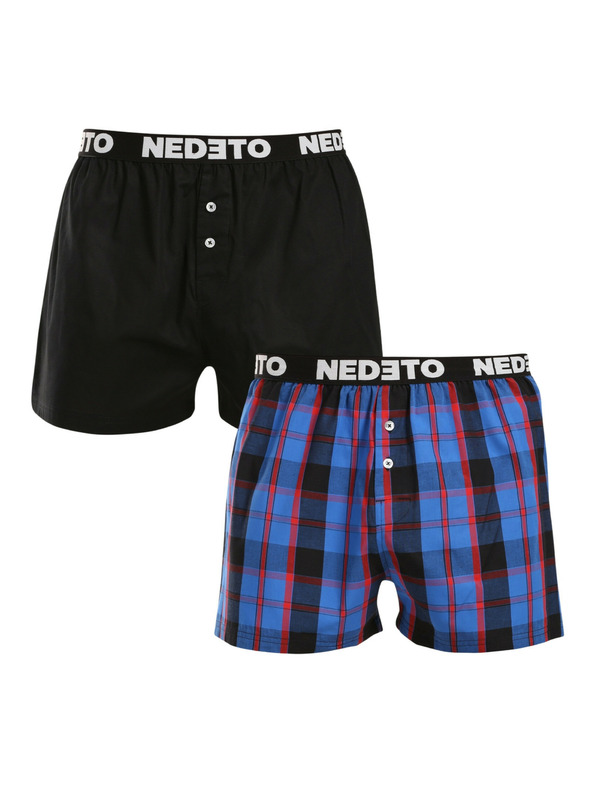 Nedeto Komplet dveh - moške spodnje hlače Nedeto večbarvne