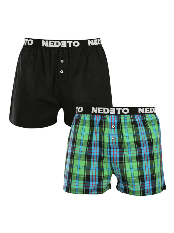 Nedeto Komplet dveh - moške spodnje hlače Nedeto večbarvne