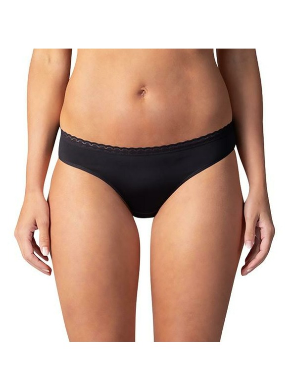 Bellinda Ženske hlačke z čipko - črna