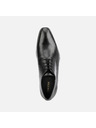 Geox Črni moški poslovni čevlji Geox High Life
