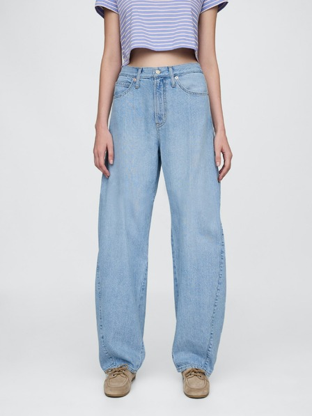 GAP Jeans hlače High Rise Barrel UltraSoft GAP