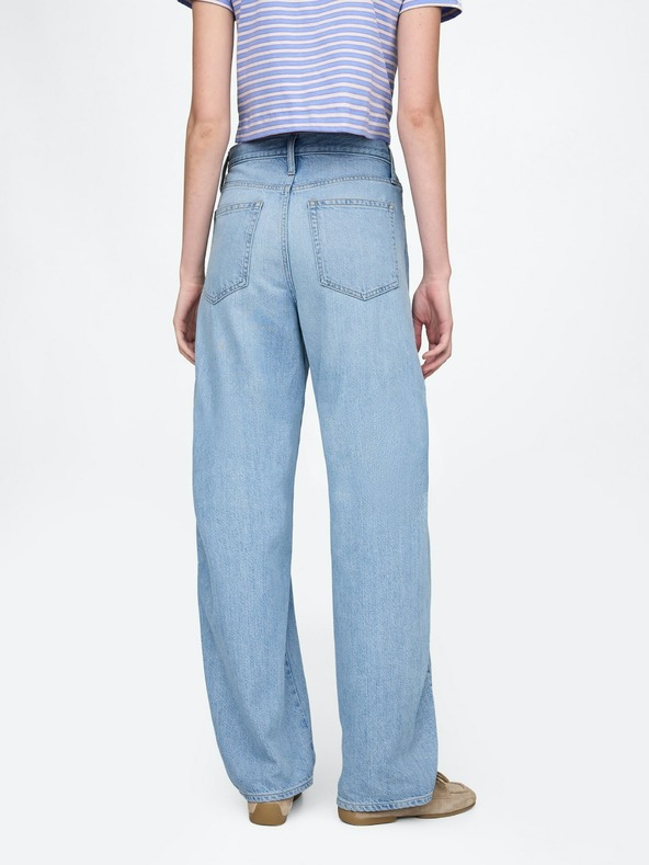 GAP Jeans hlače High Rise Barrel UltraSoft GAP