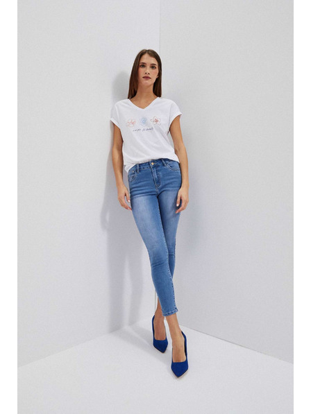 Moodo Ženske jeans hlače Moodo – modre