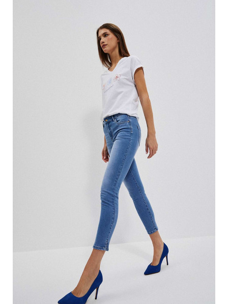 Moodo Ženske jeans hlače Moodo – modre