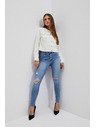 Moodo Ženske jeans hlače Moodo – svetlo modre