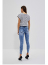 Moodo Ženske jeans hlače Moodo – temno modre