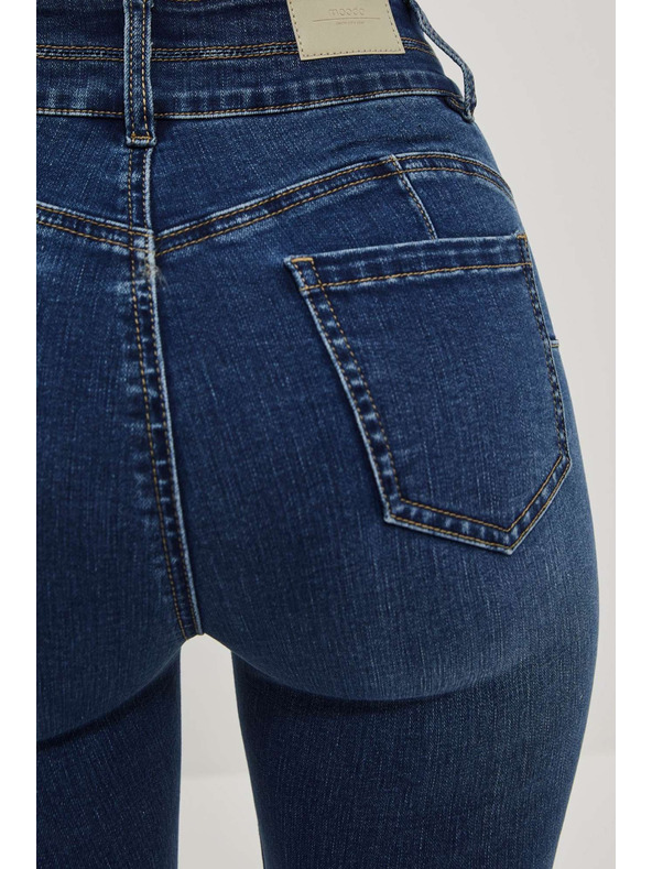 Moodo Ženske kavbojke Moodo – temno mornarsko modre