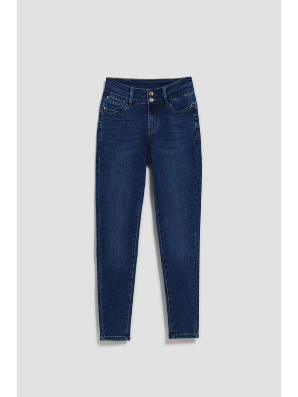 Moodo Ženske kavbojke Moodo – temno mornarsko modre