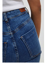 Moodo Ženske jeans hlače Moodo – temno modre